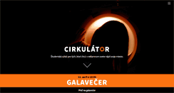 Desktop Screenshot of cirkulator.eu